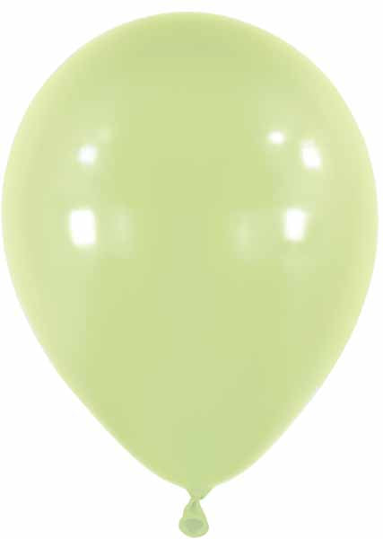 Anagram 11 Inch Sage Latex Balloons, 100 Count