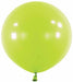Anagram 24-Inch Kiwi Green Latex Balloons, 4 Count