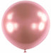 24-Inch Satin Luxe Flamingo Latex Balloons, 4-Pack