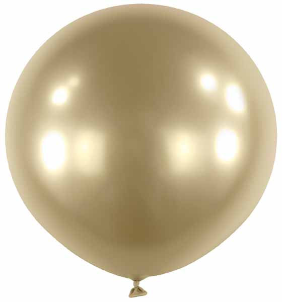 Luxe Prosecco 24-Inch Latex Balloons, 4 Count