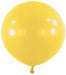 Anagram Mustard Yellow 24-Inch Latex Balloons, 4 Count