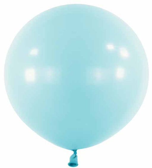Pastel Blue 24 Inch Latex Balloons, 4 Pack