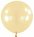 Anagram 24-Inch Sand Latex Balloons, 4 Count