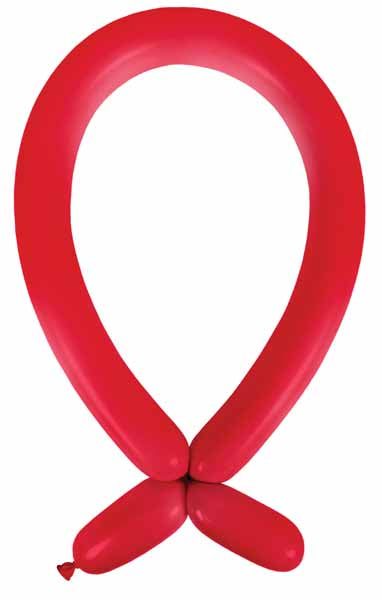 Anagram Fashion Berry 260 Latex Modelling Balloons, 100 Pack
