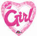 Celebrate Baby Girl 36-Inch Multi-Balloon Foil Balloon