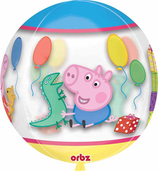 Peppa Pig 16-Inch Clear Orbz Foil Balloon