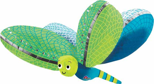 40 Inch Cute Dragonfly UltraShape Foil Balloon