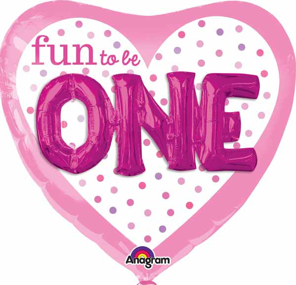 FUN TO BE ONE GIRL 36" MULTI P75 PKG