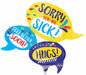 Get Well Sentiments Mini Shape Foil Balloon