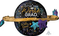 Out of This World Grad 29-Inch Foil Balloon