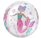 Shimmering Mermaids Orbz Foil Balloon