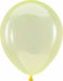 Anagram Crystal Yellow 5-Inch Latex Balloons, 100 Count