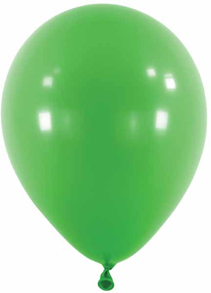 Anagram Festive Green 5-Inch Latex Balloons, 100 Count