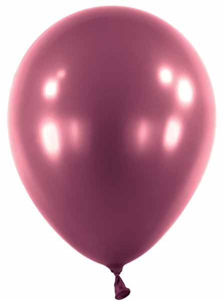 Anagram Metallic Burgundy 5 Inch Latex Balloons, 100 Count