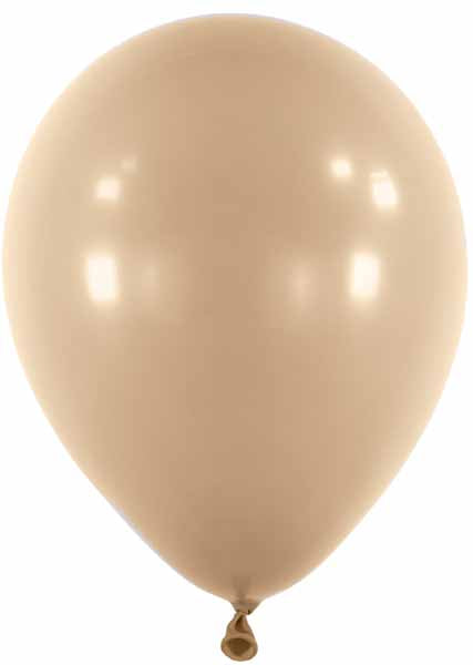 Anagram Taupe 5-Inch Latex Balloons, 100 Count