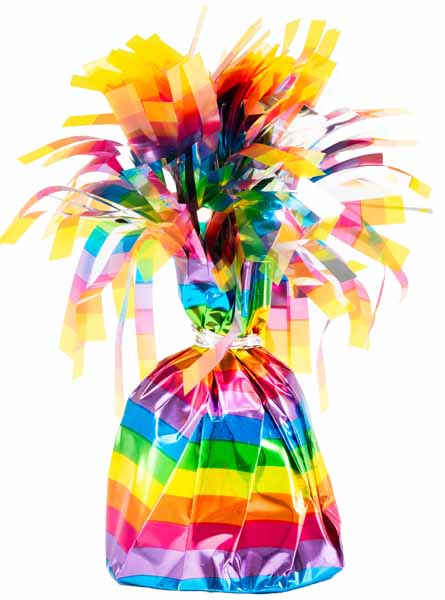 Anagram Rainbow Foil Balloon Weight