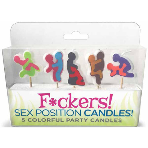 F*Ckers Sex Position Candles - Little Genie X-Rated Candles
