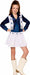 Dallas Cheer Duty Costume Dress, Youth Large