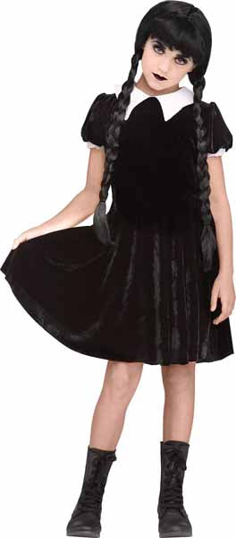 Gothic Girl Costume, Child Large (12-14)