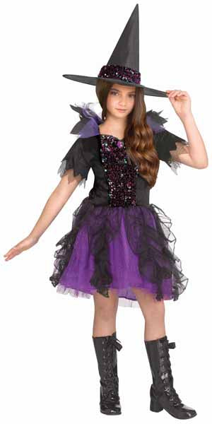 Mystical Witch Child Costume, Small 4/6