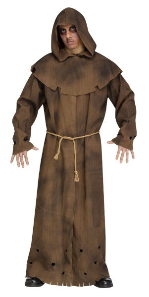 Tattered Brown Robe Adult Unisex Costume
