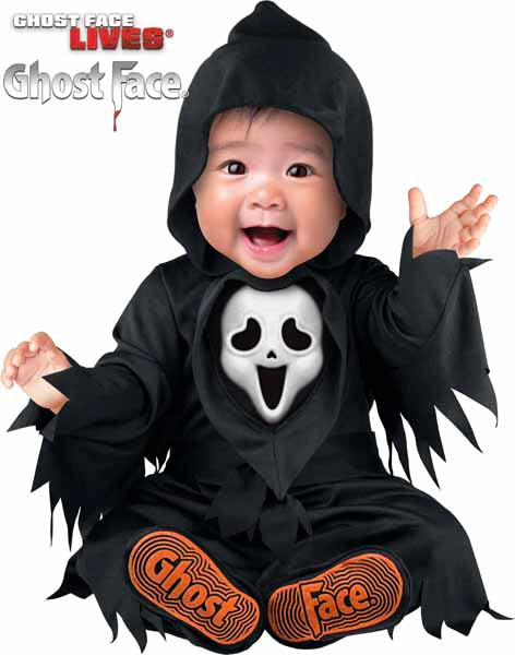 GHOST FACE INFANT LARGE 18/24 MOS