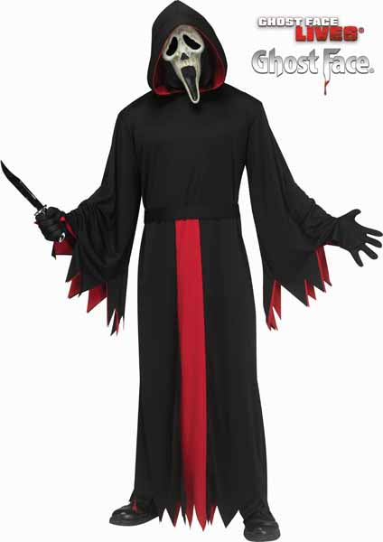 Ghost Face Reaper Adult Halloween Costume