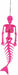 17-Inch Glitter Mermaid Skeleton Decoration