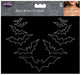 Peel & Stick Bat Body Decoration