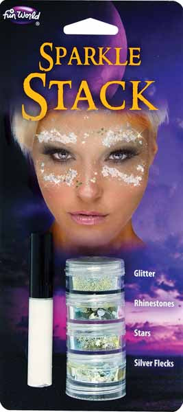 Fun World Iridescent Sparkle Stack Makeup