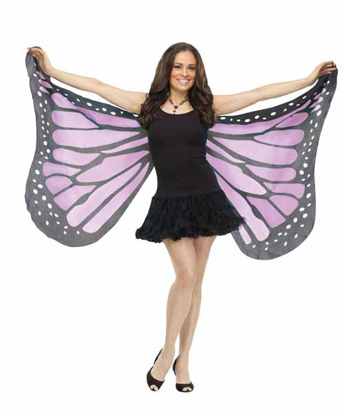 Adult Soft Butterfly Wings in Orchid