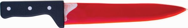 Realistic Bleeding Butcher Knife Costume Prop