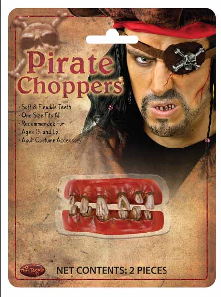 Pirate Character Teeth Costume Accessory