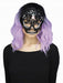 Black Lacy Skull Mask
