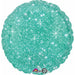 Faux Sparkle Green 18-Inch Round Balloon Pkg.