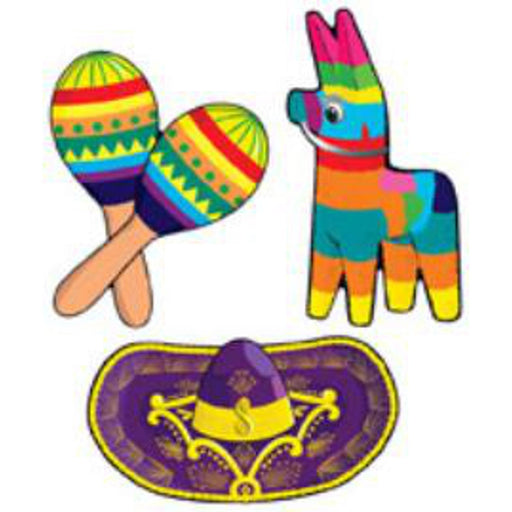 "Fiesta Cutouts - Set Of 3 (18 Inch)"