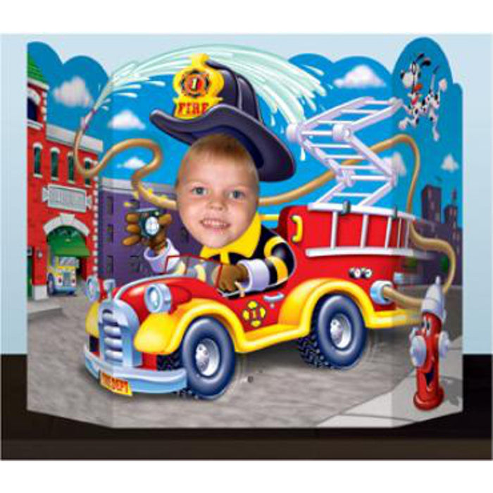 Fire Truck Photo Prop