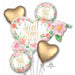 "Floral Baby Girl Balloon Bouquet - P75"