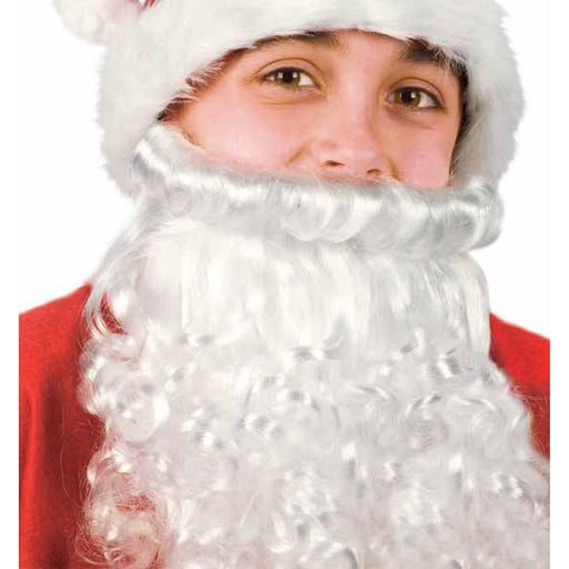 Fluffy Child Santa Beard - Christmas Accessory