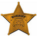 "Foil Sheriff Badge 12" - Stay True To The Wild West!"