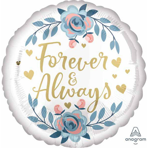 Forever Always Roses 40 Red Roses In 18" Round Hat Box