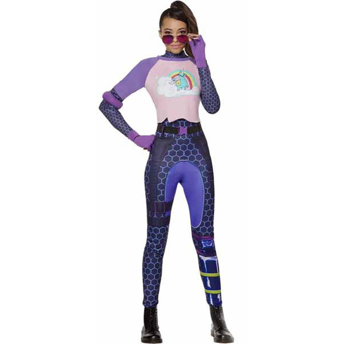 Fortnite Brite Bomber Costume - Adult Medium Size