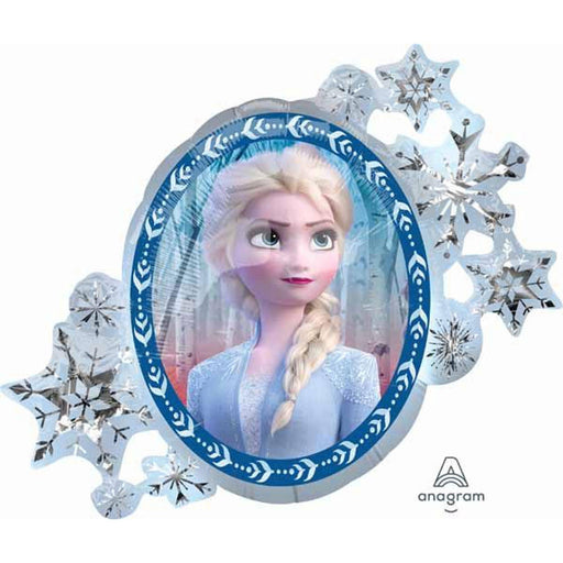 Frozen 2 Holographic P38 Balloon - 30 Inch Xl Shape Package