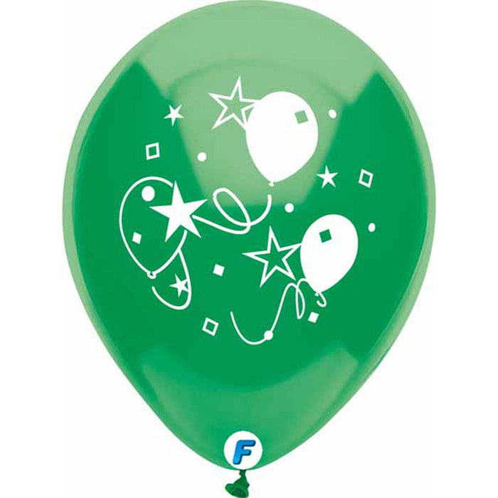 Funsational Balloons & Stars - Pack Of 8 (12")