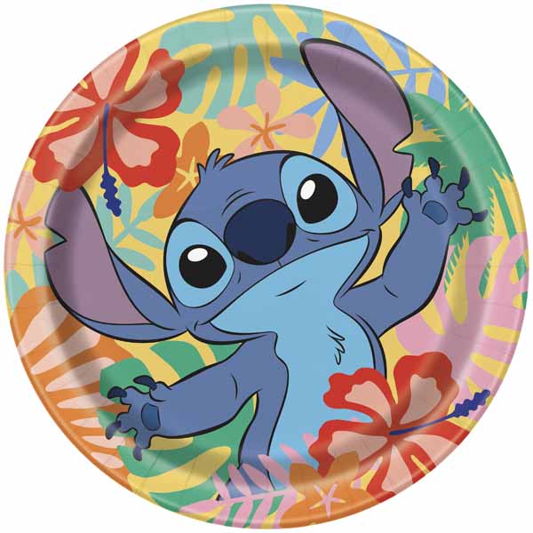 Lilo & Stitch dinner plates for a Lilo & Stitch birthday party