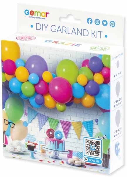 Gemar Balloon Garland Kit, 3 Metres