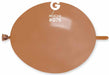 Gemar Glink 13" Mocha #076 Latex Balloons, 50 Count
