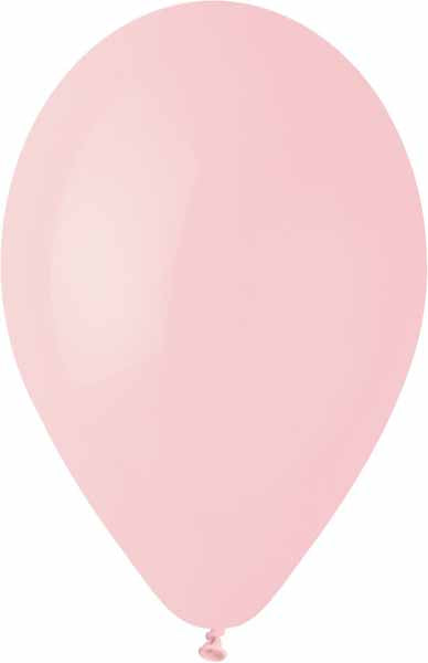 Gemar 12-Inch Powder Pink Latex Balloons #107, 50 Count