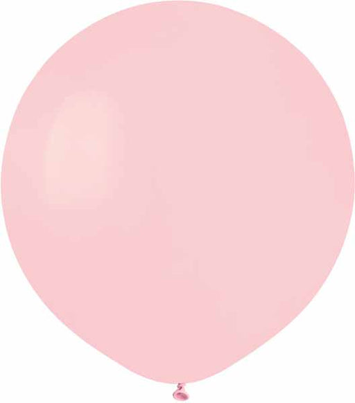 Gemar 19 Inch Powder Pink Latex Balloons, 25 Count
