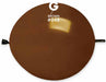 Gemar Glink 13-Inch Brown #048 Latex Balloons, 50 Count